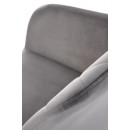 Стул HALMAR K535 серый/черный, поворотный